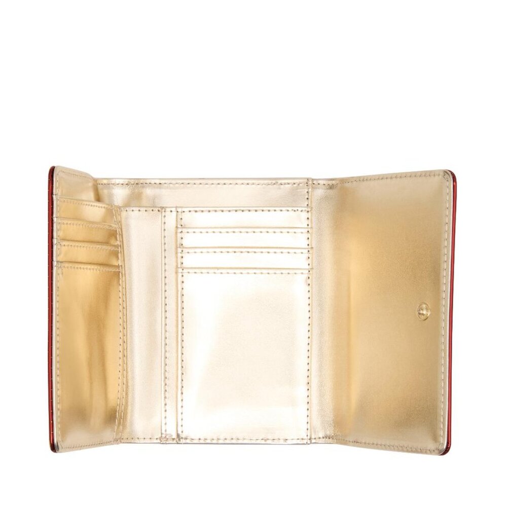 Betsey Johnson Kitsch Chinese New Year Wallet CYN Shiny Red NWT - Picture 7 of 8